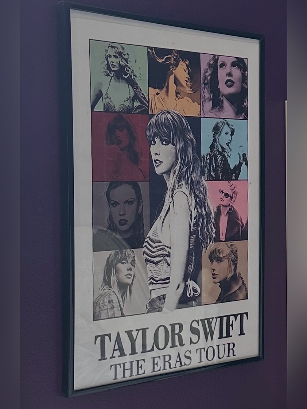 Taylor Swift 2023 Eras Tour Poster - 12x 17.5 in